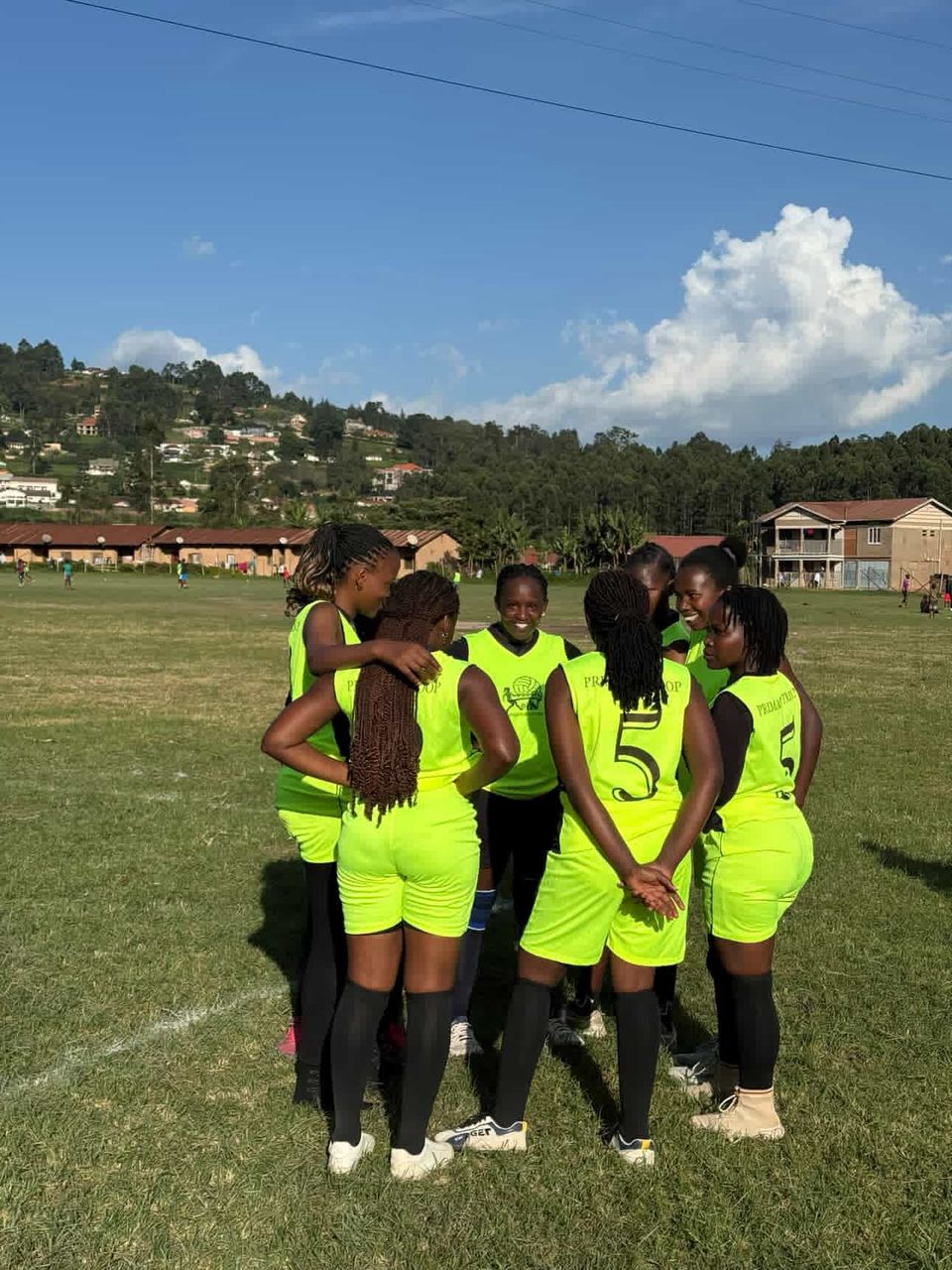 Athletics Uganda girls